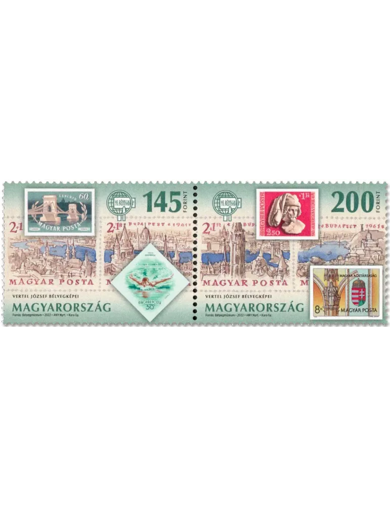 n° 4849/4850 - Timbre HONGRIE Poste