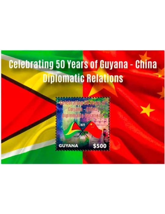 n° 723 - Timbre GUYANA Blocs et feuillets