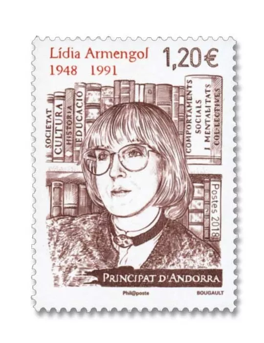 n° 821 - Timbre Andorre Poste