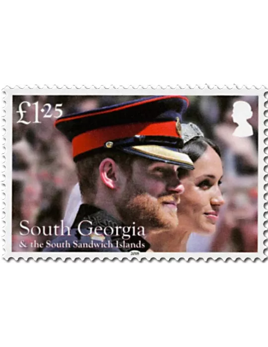 n° 696/699 - Timbre GEORGIE DU SUD Poste