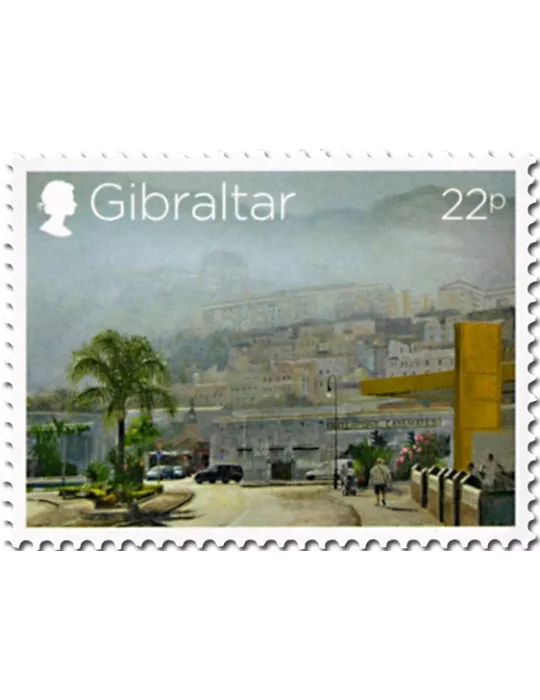 n° 1870/1869/1874 - Timbre GIBRALTAR Poste