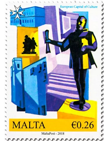 n° 1911/1913 - Timbre MALTE Poste