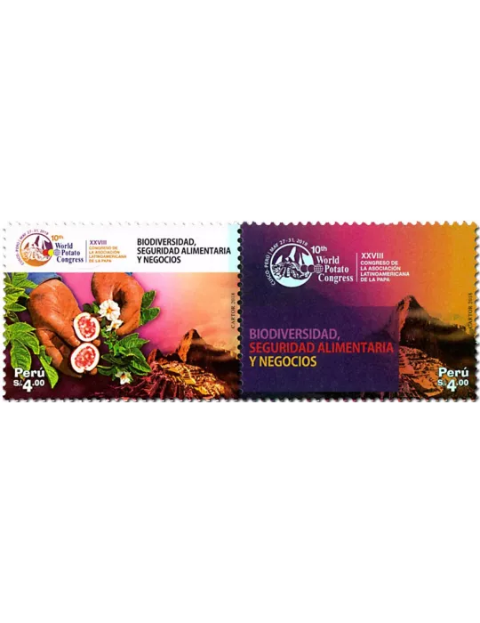 n° 2174/2175 - Timbre PEROU Poste