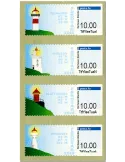 n° 49/52 - Timbre ILE FEROE Timbres de distributeurs