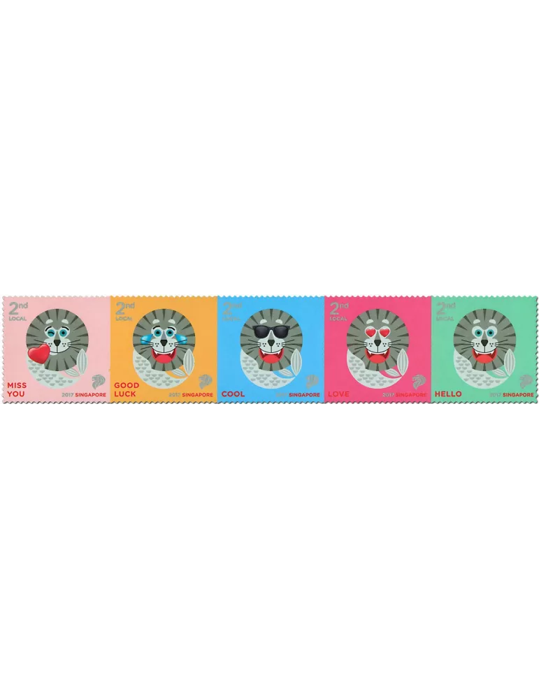 n° 2241/2245 - Timbre SINGAPOUR Poste