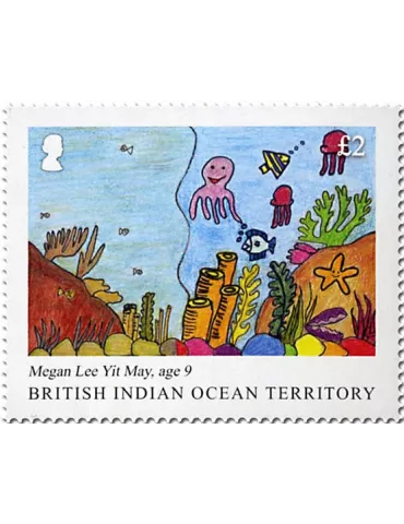 n° 540/543 - Timbre OCEAN INDIEN Poste 2