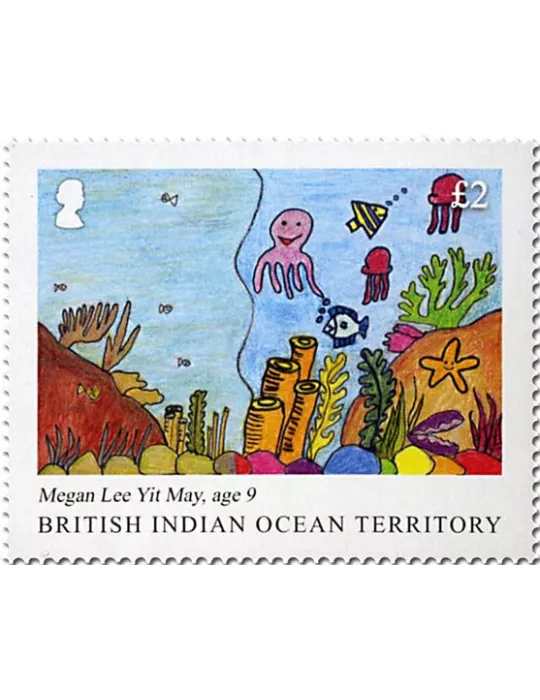 n° 540/543 - Timbre OCEAN INDIEN Poste