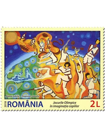 n° 6356/6359 - Timbre ROUMANIE Poste