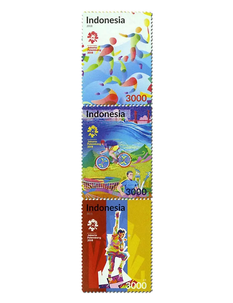 n° 2895/2897 - Timbre INDONESIE Poste