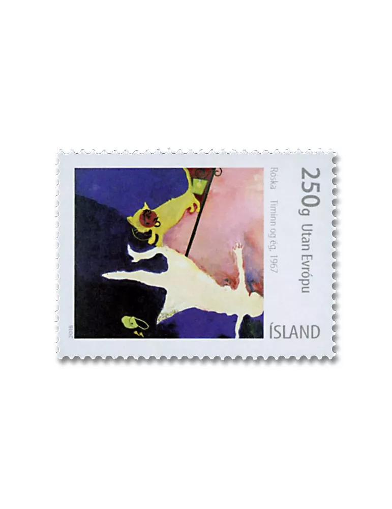 n° 1495/1498 - Timbre ISLANDE Poste