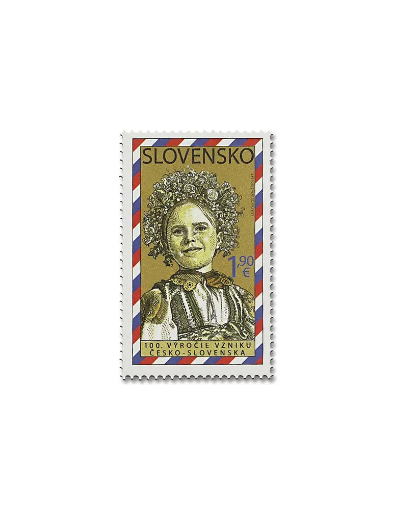 n° 751 - Timbre SLOVAQUIE Poste