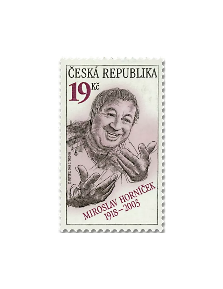 n° 893 - Timbre TCHEQUE (République) Poste