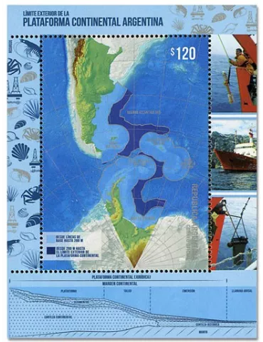 n° 162 - Timbre ARGENTINE Blocs et feuillets