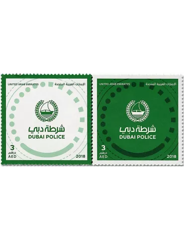 n° 1183/1184 - Timbre EMIRATS ARABES UNIS Poste
