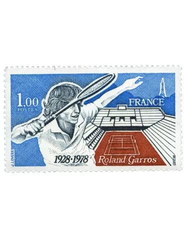 n° 2012a -  Timbre France Poste  (Gomme tropicale)