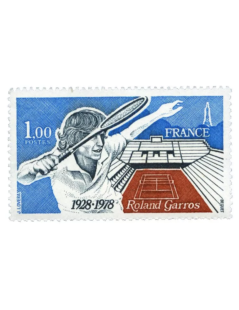 n° 2012a -  Timbre France Poste  (Gomme tropicale)
