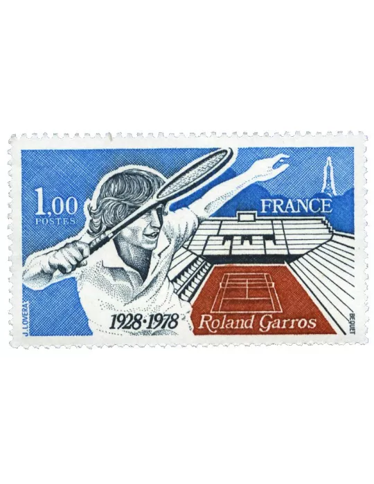 n° 2012a -  Timbre France Poste  (Gomme tropicale)