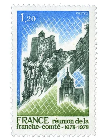 n° 2015a -  Timbre France Poste  (Gomme tropicale)