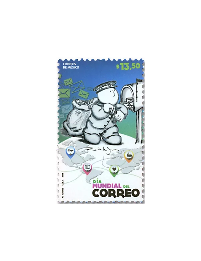 n° 3124 - Timbre MEXIQUE Poste