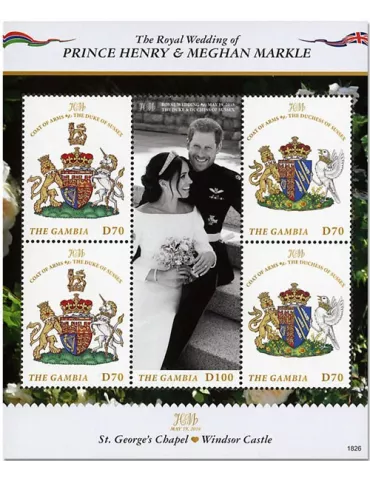 n° 5900/5902 - Timbre GAMBIE Poste