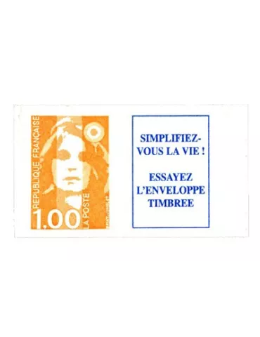 n° 8b -  Timbre France Autoadhésifs