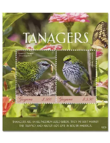 n° 677 - Timbre GUYANA Blocs et feuillets
