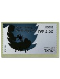 n° 128 - Timbre ISRAEL Timbres de distributeurs