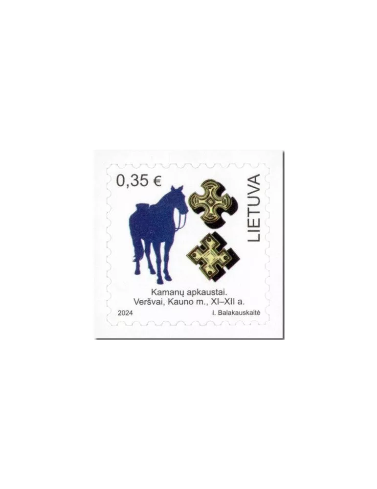 n° 1216/1218 - Timbre LITUANIE Poste