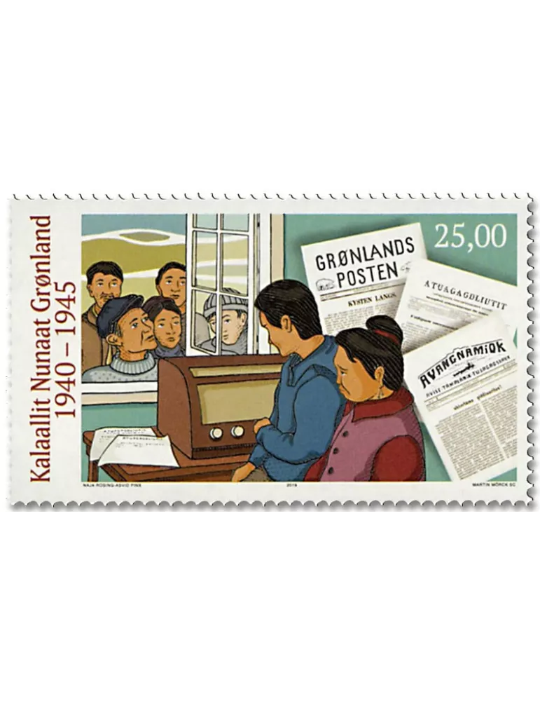 n° 782/783 - Timbre GROENLAND Poste