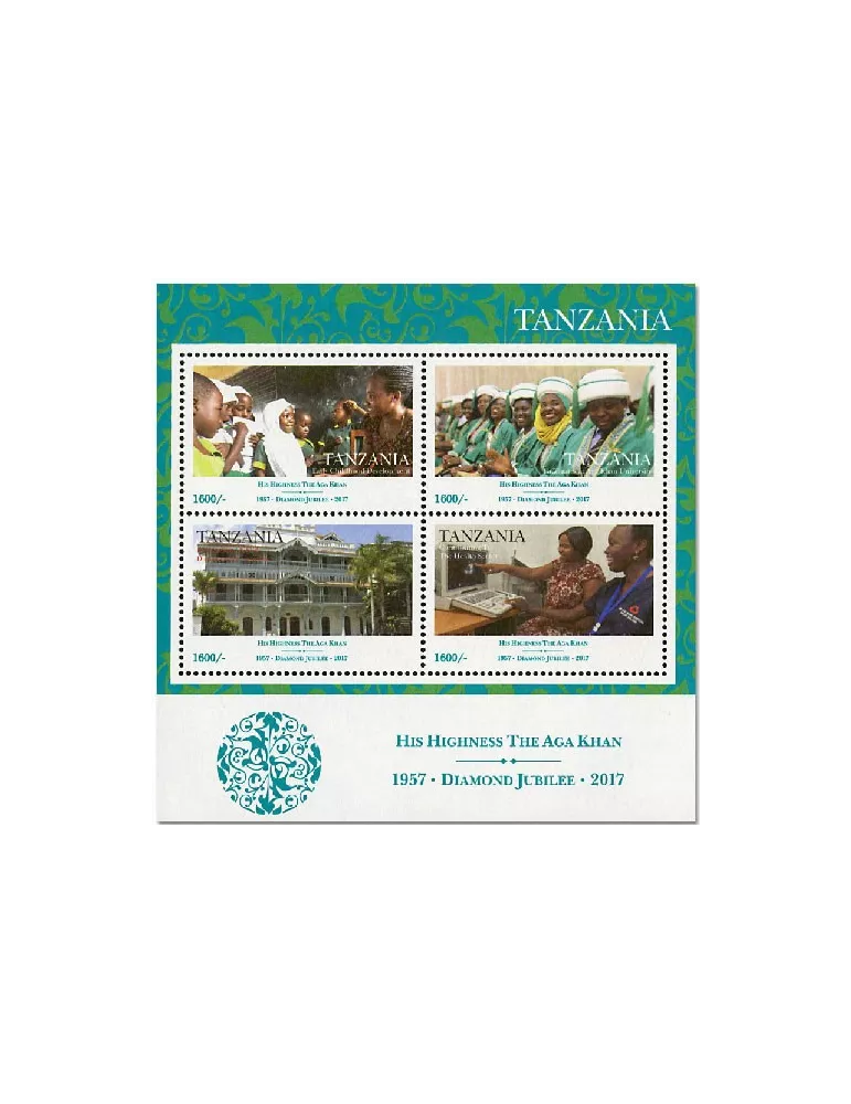 n° 614D - Timbre TANZANIE Blocs et feuillets