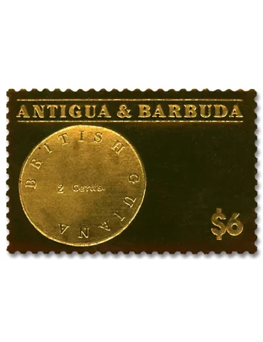 n° 4848/4851 - Timbre ANTIGUA Poste 2