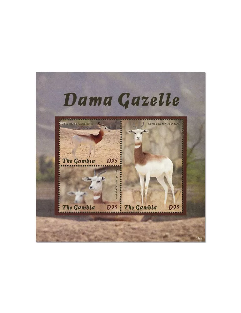 n° 5917/5919 - Timbre GAMBIE Poste