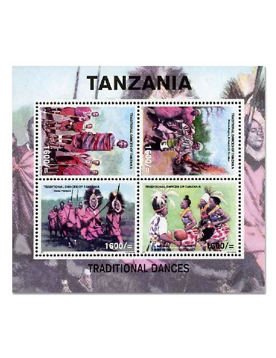 n° 4092/4095 - Timbre TANZANIE Poste