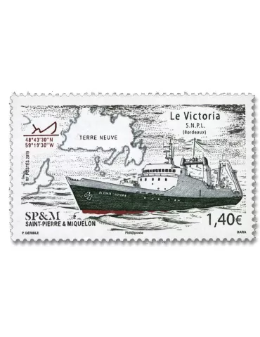 n° 1216 - Timbre Saint-Pierre et Miquelon Poste