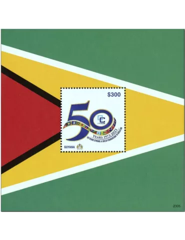 n° 738 - Timbre GUYANA Blocs et feuillets
