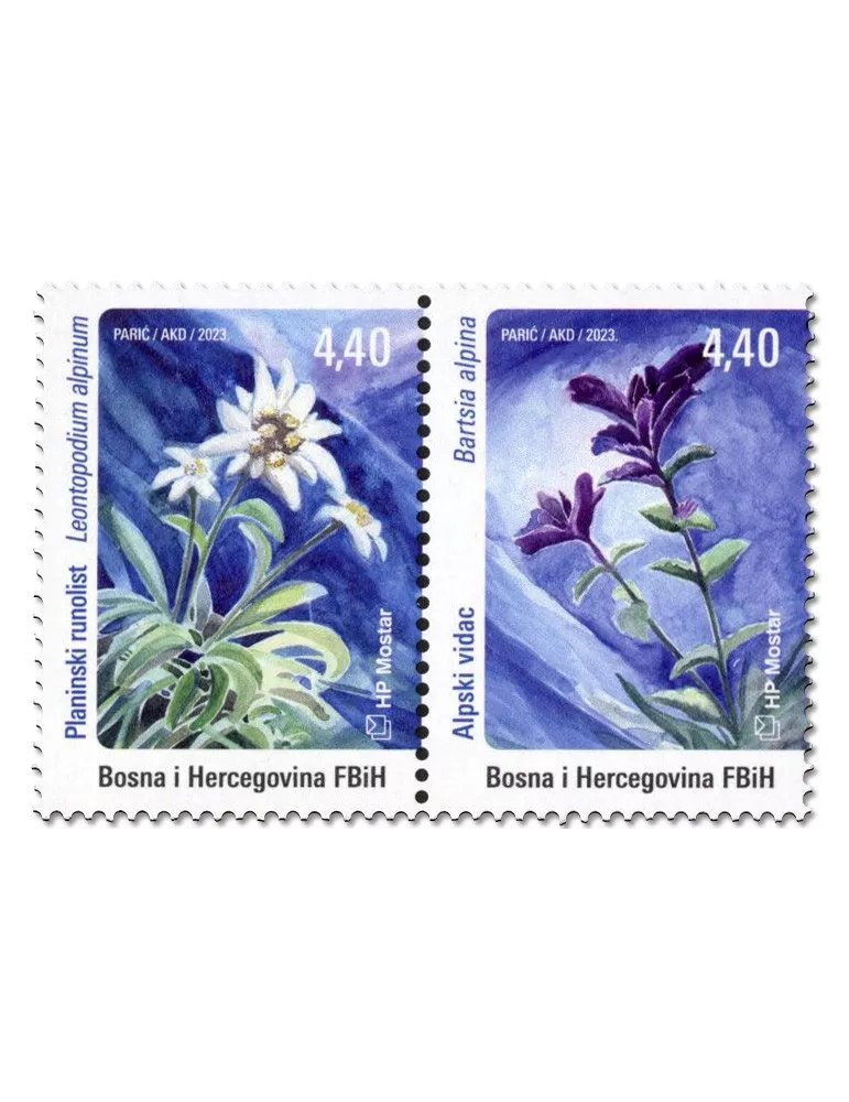 n° 592/593 - Timbre HERCEG-BOSNA Poste