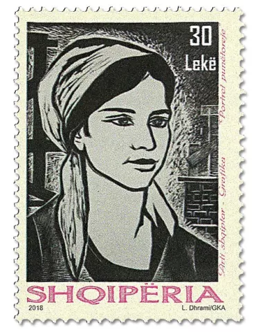 n° 3257/3264 - Timbre ALBANIE Poste 2