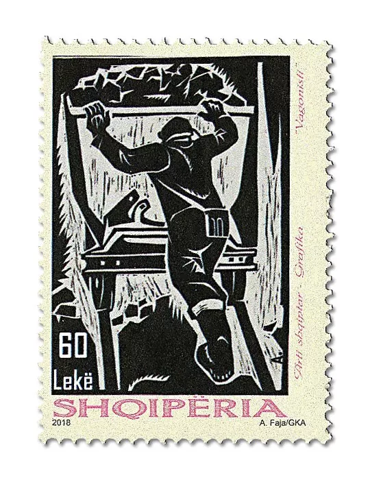 n° 3257/3264 - Timbre ALBANIE Poste