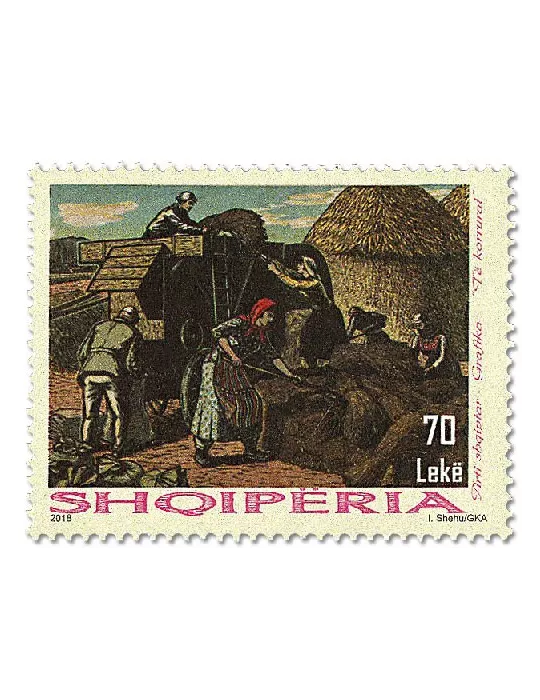 n° 3257/3264 - Timbre ALBANIE Poste