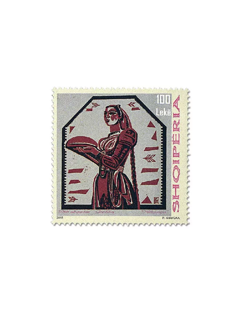n° 3257/3264 - Timbre ALBANIE Poste