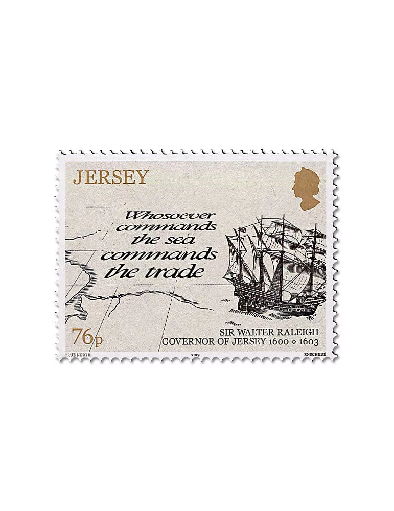 n° 2367/2372 - Timbre JERSEY Poste