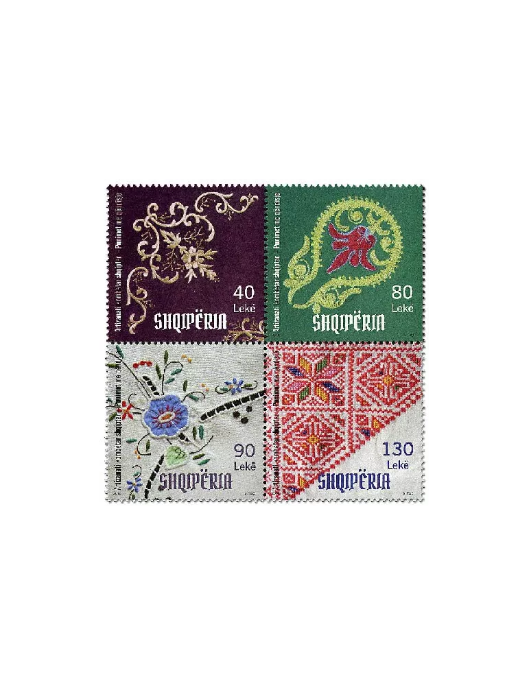 n° 3253/3256 - Timbre ALBANIE Poste