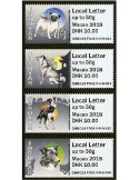 n° 45/48 - Timbre ILE FEROE Timbres de distributeurs