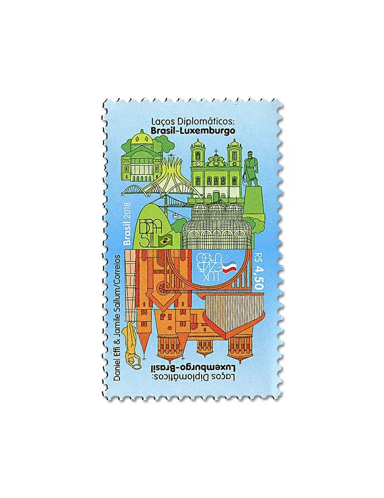 n° 3718 - Timbre BRESIL Poste