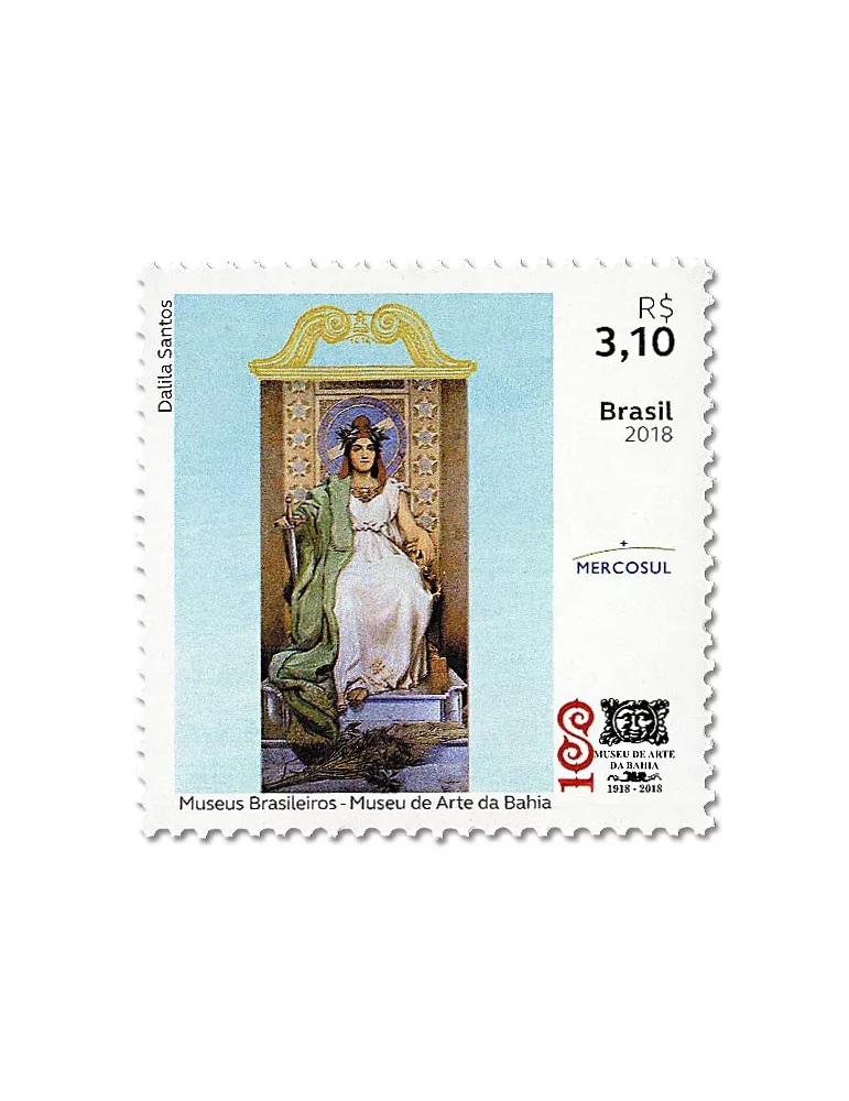 n° 3719 - Timbre BRESIL Poste