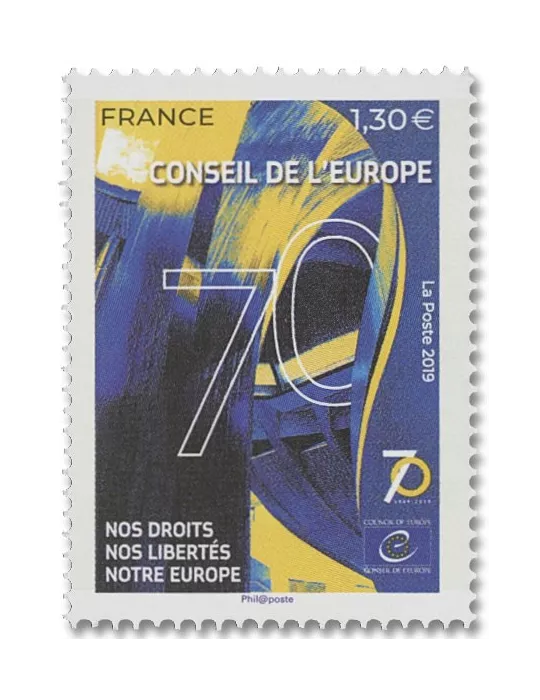 n° 174 - Timbre France Service