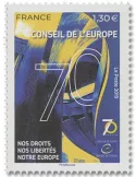 n° 174 - Timbre France Service