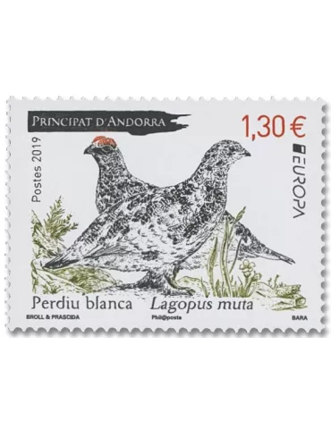 n° 830 - Timbre Andorre Poste