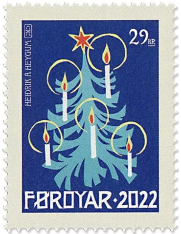n° 1049/1050 - Timbre ILE FEROE Poste 2