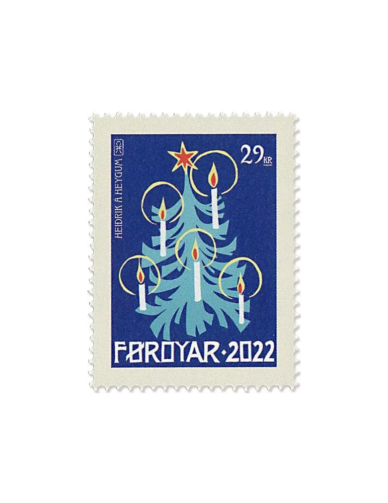 n° 1049/1050 - Timbre ILE FEROE Poste